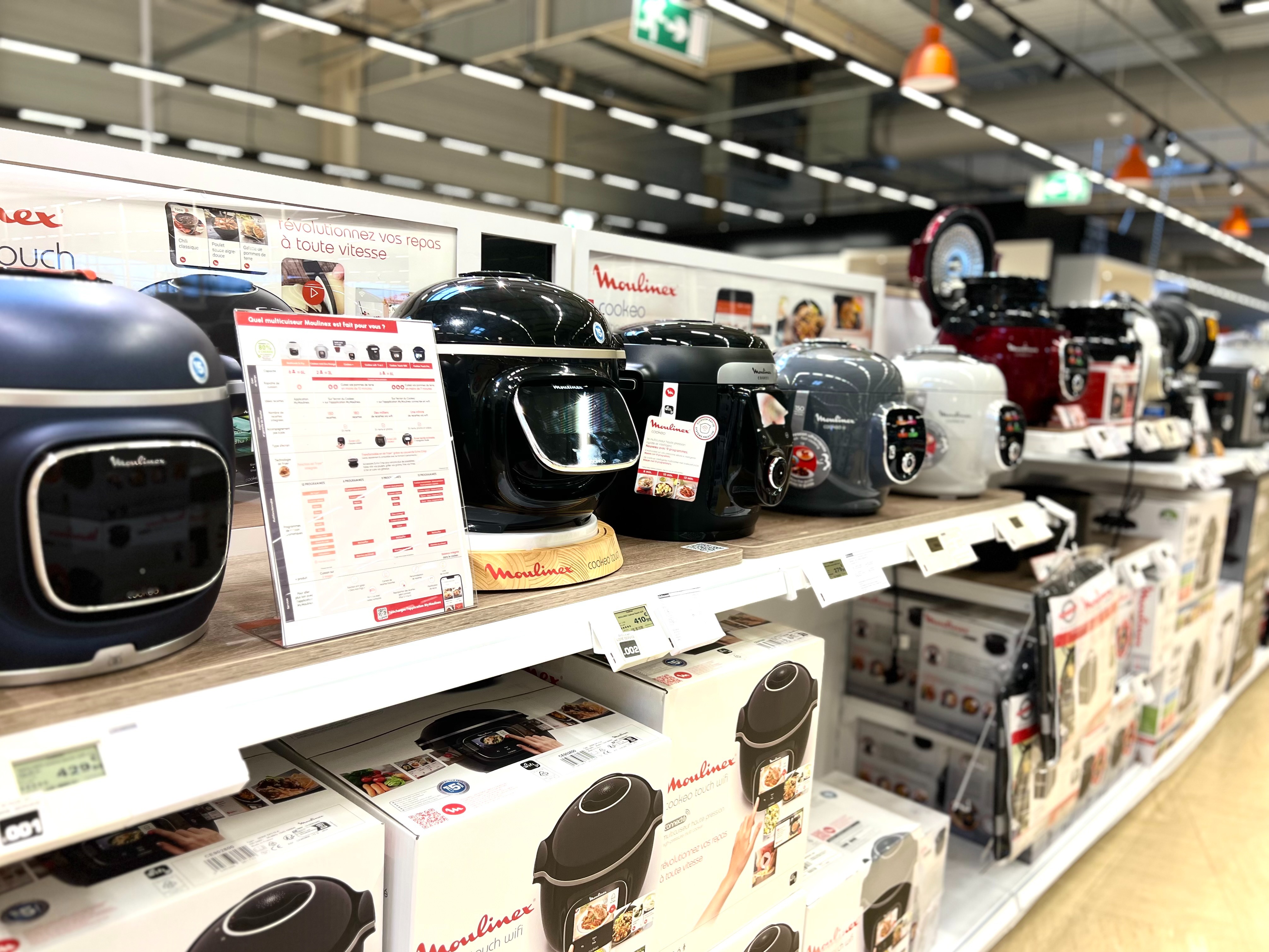Cookeo Moulinex - magasin Boulanger de Valenciennes - Petite Forêt.
