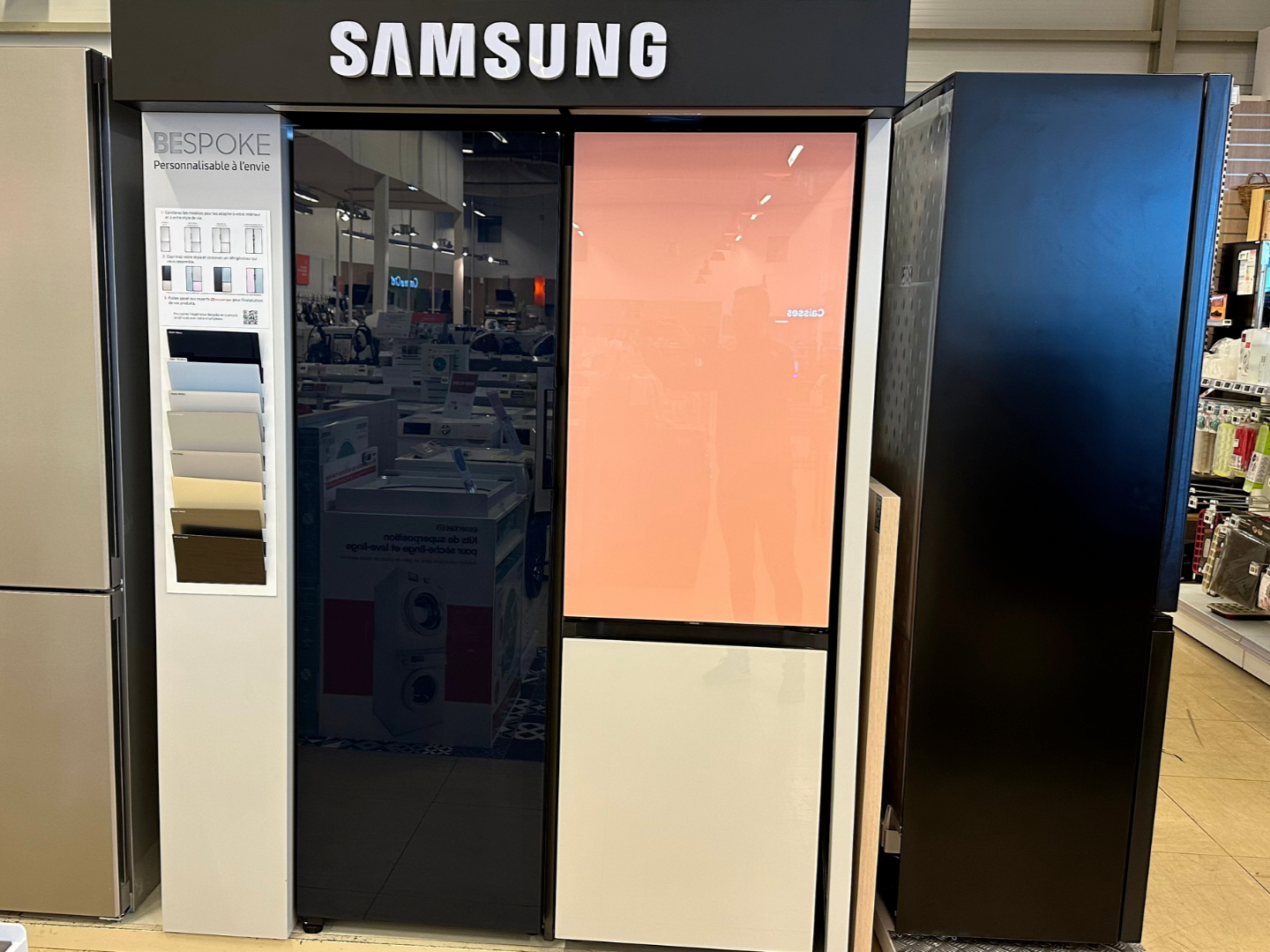 Réfrigérateur combiné Samsung Bespoke Boulanger Compiègne