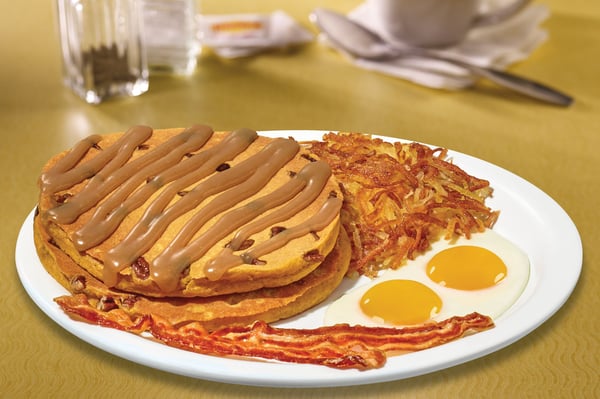 NEW! Pumpkin Pecan Pancakes