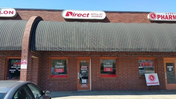 Direct Auto Insurance storefront located at  4023 Brookshire Blvd, Charlotte