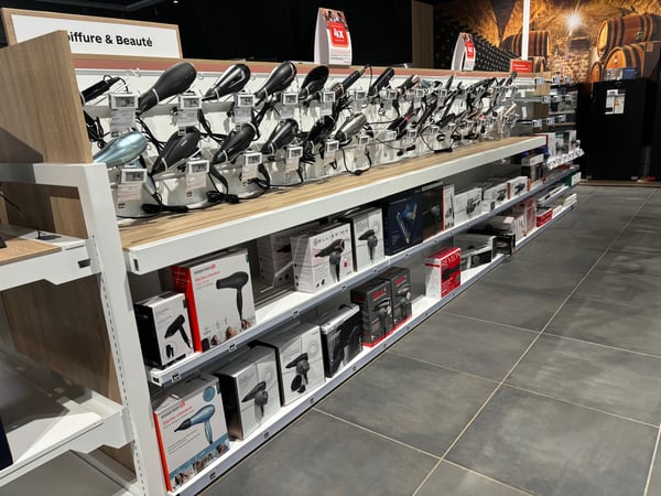 Grand choix de produits et de marques au rayon beauté !