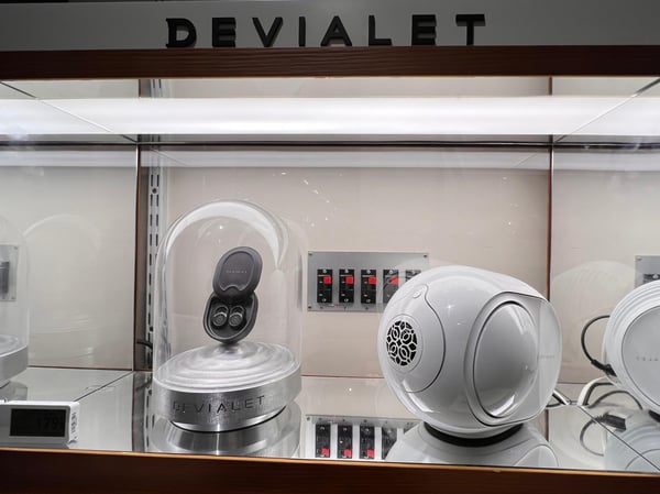 Mise en avant Devialet - magasin Boulanger de Valenciennes - Petite Forêt.