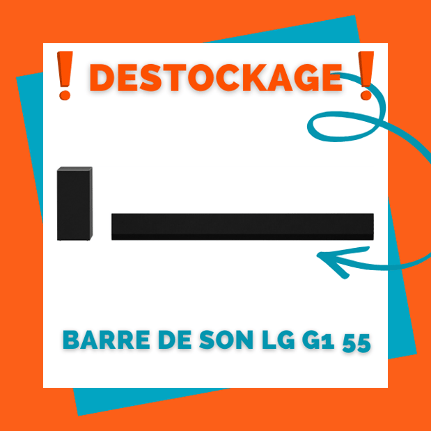 DESTOCKAGE Barre de son LG G1 55 Boulanger Orgeval