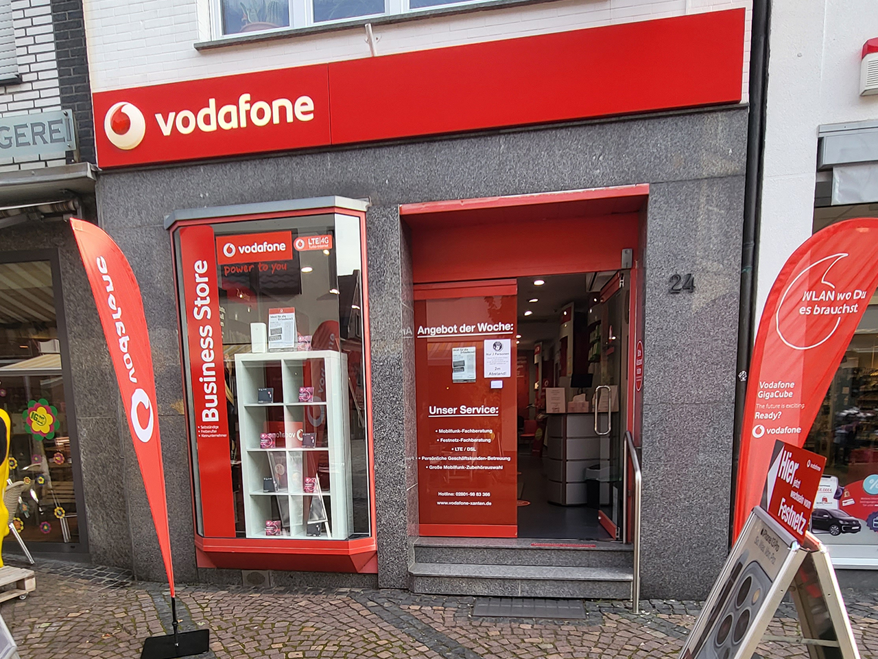 Willkommen in Deinem Vodafone Shop!