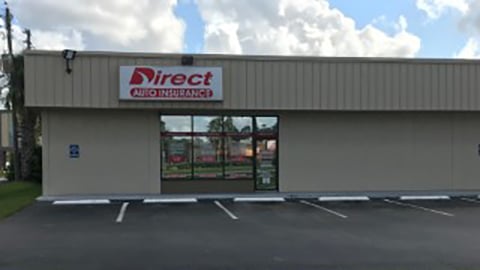 Direct Auto Insurance storefront located at  3757 South Orlando Drive, Sanford