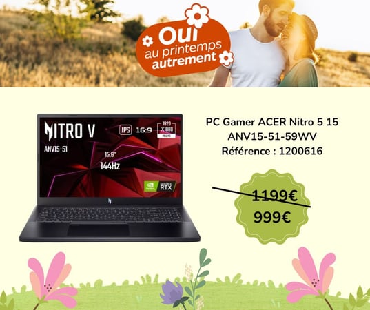 PC Gamer Acer Nitro 5 15 ANV15-51-59WV