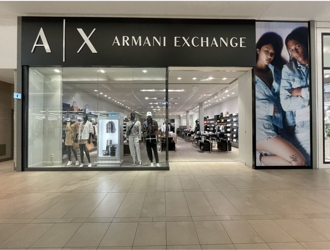 Armani exchange factory clearance outlet