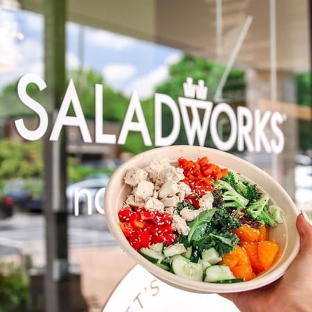 saladworks soups beechmont kroger wraps