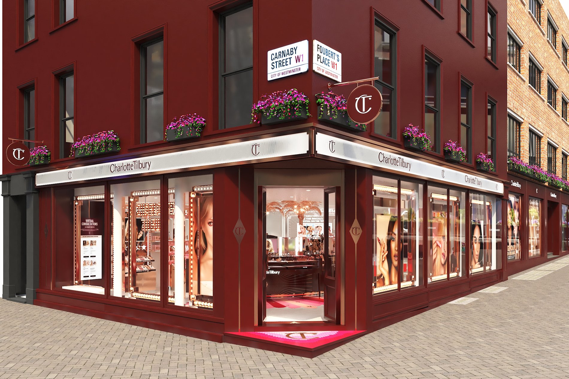 Charlotte Tilbury Makeup Counter