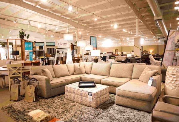 Rapid City Slumberland Furniture sectional