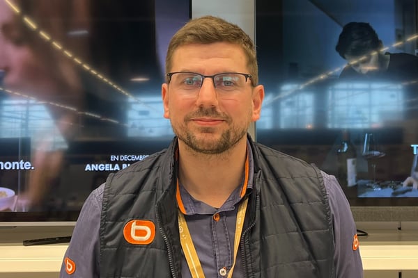 Michael l'animateur commerce du magasin Boulanger Colmar