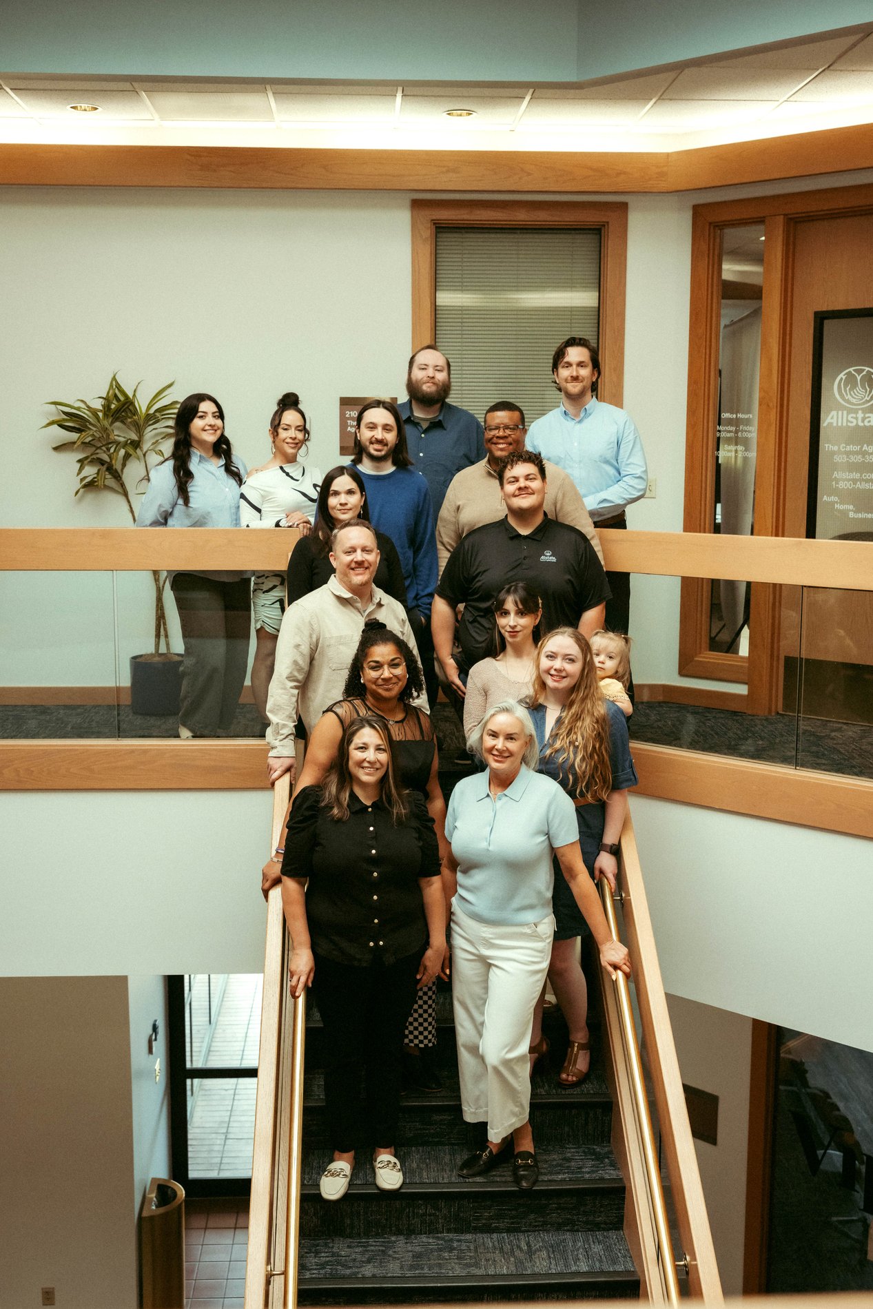The Cator Agency team at the Clackamas office, May 2026