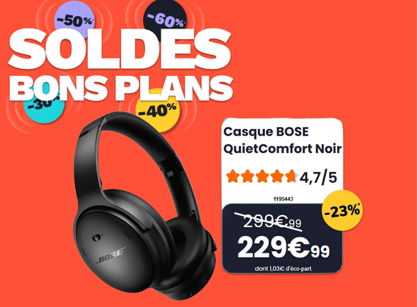 Envi d'un Casque Bose à Niort ? Découvrez Le casque Bose QC à Boulanger Niort ! Le meilleur rapport qualité prix !