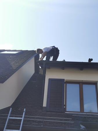 Dachkontrolle mit Sicherheit