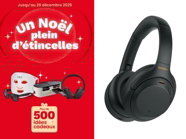 Venez découvrir le Casque SONY WH-1000XM4 en promotion à l'occasion de l'opération noel