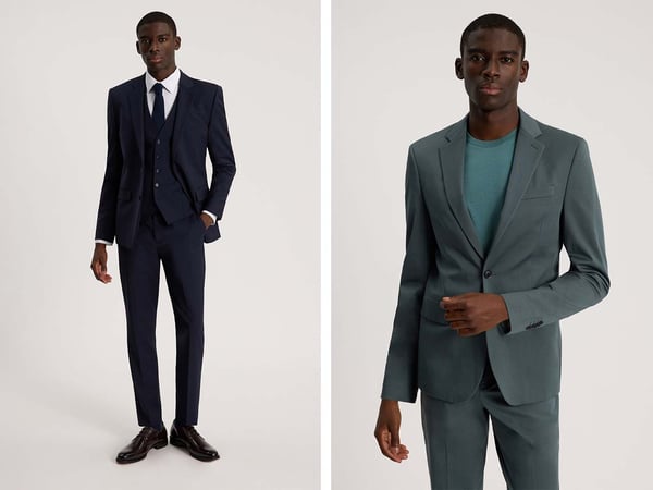 Men wearing Express suits.