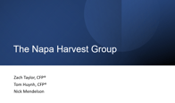 Photo of The Napa Harvest Group - Morgan Stanley