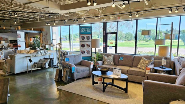 Minnetonka Slumberland Furniture interior