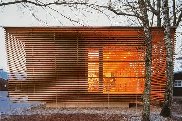 Maison écologique en bois