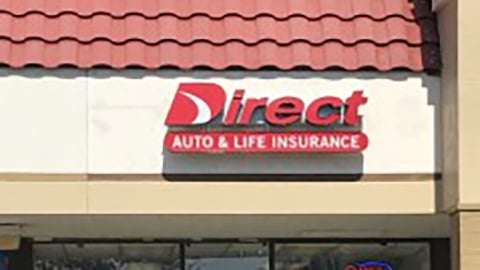 Direct Auto Insurance storefront located at  7625 S Orange Blossom Trl, Orlando