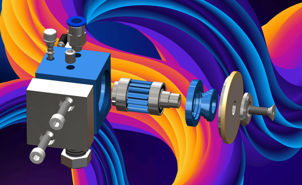 Abrichten - Dresser in Explosionsansicht