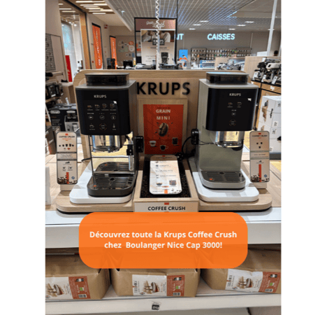 La très populaire Krups Coffee Crush!