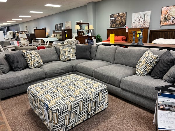 Wake sectional at Slumberland Furniture Store in Grand Rapids,  MN