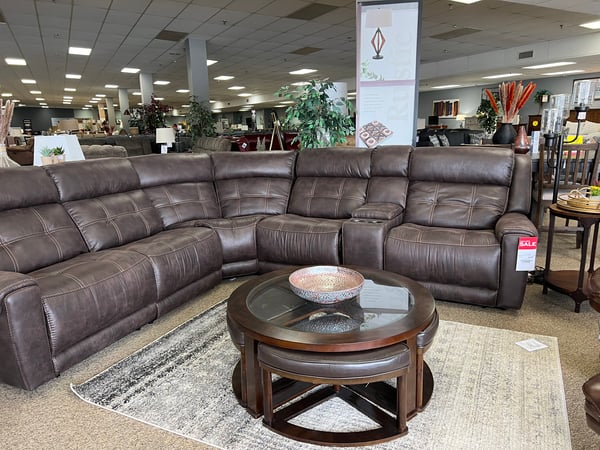 Vena Motion Sectional at Slumberland Furniture Store in Eveleth,  MN