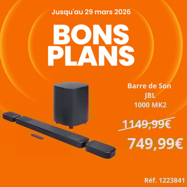 Barre de son JBL Bar 1000 MK2