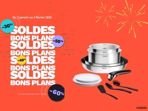 Les Soldes commencent au sein de votre magasin Boulanger Fléville.