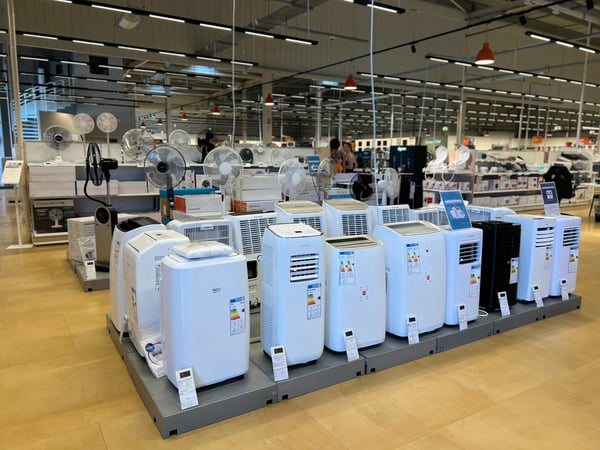 Rayon climatiseur et ventilateur chez Boulanger Rivesaltes
