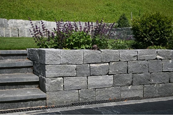 granitmauer gestalten