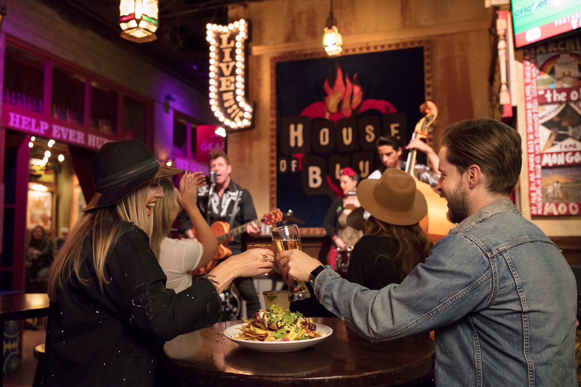 House of Blues Las Vegas - Shrimp on top of Shrimp kind of day