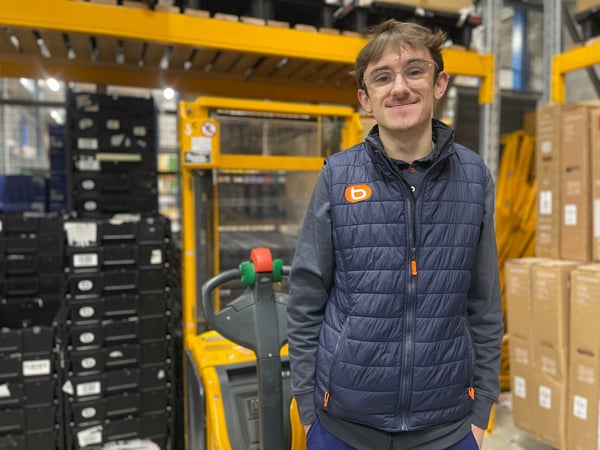 Arthur, équipier client boulanger nantes atlantis saint herblain