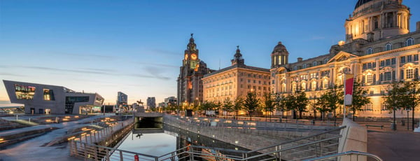 The Three Graces on Liverpool Pier Head