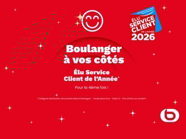 Elu Services Clients de l'année 2025 Boulanger Thionville - Terville