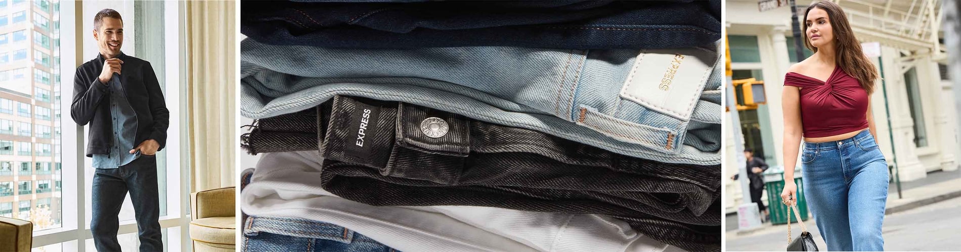 Express jeans.