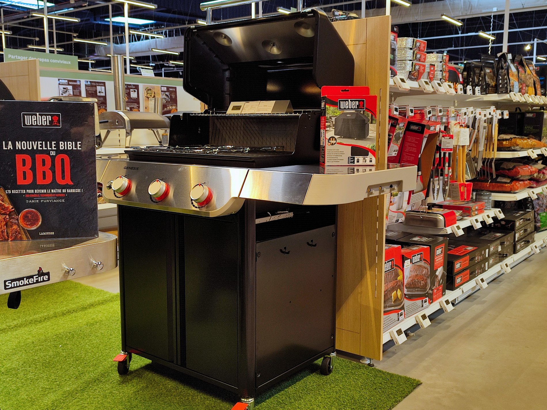 Barbecue gaz Weber magasin Boulanger Vendenheim- Reichstett