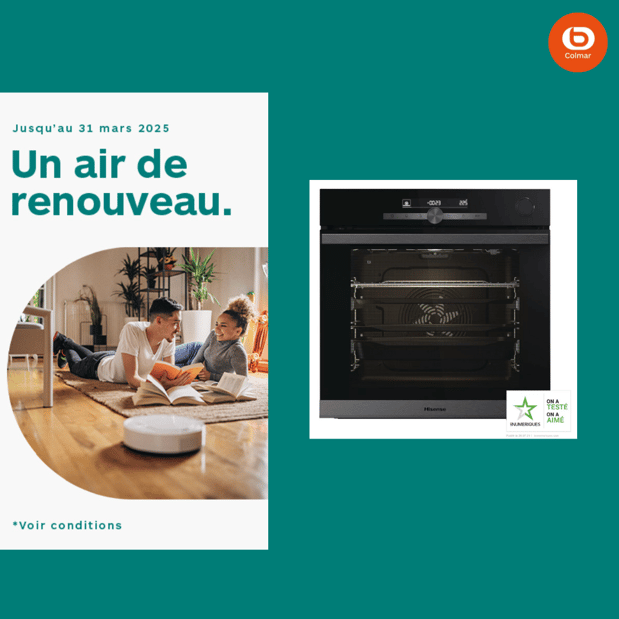 Four encastrable fonction vapeur HISENSE Boulanger Colmar