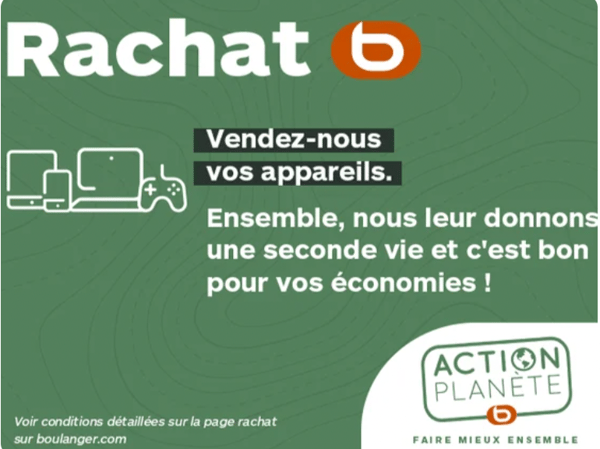 rachat, vendez nous vos appareils