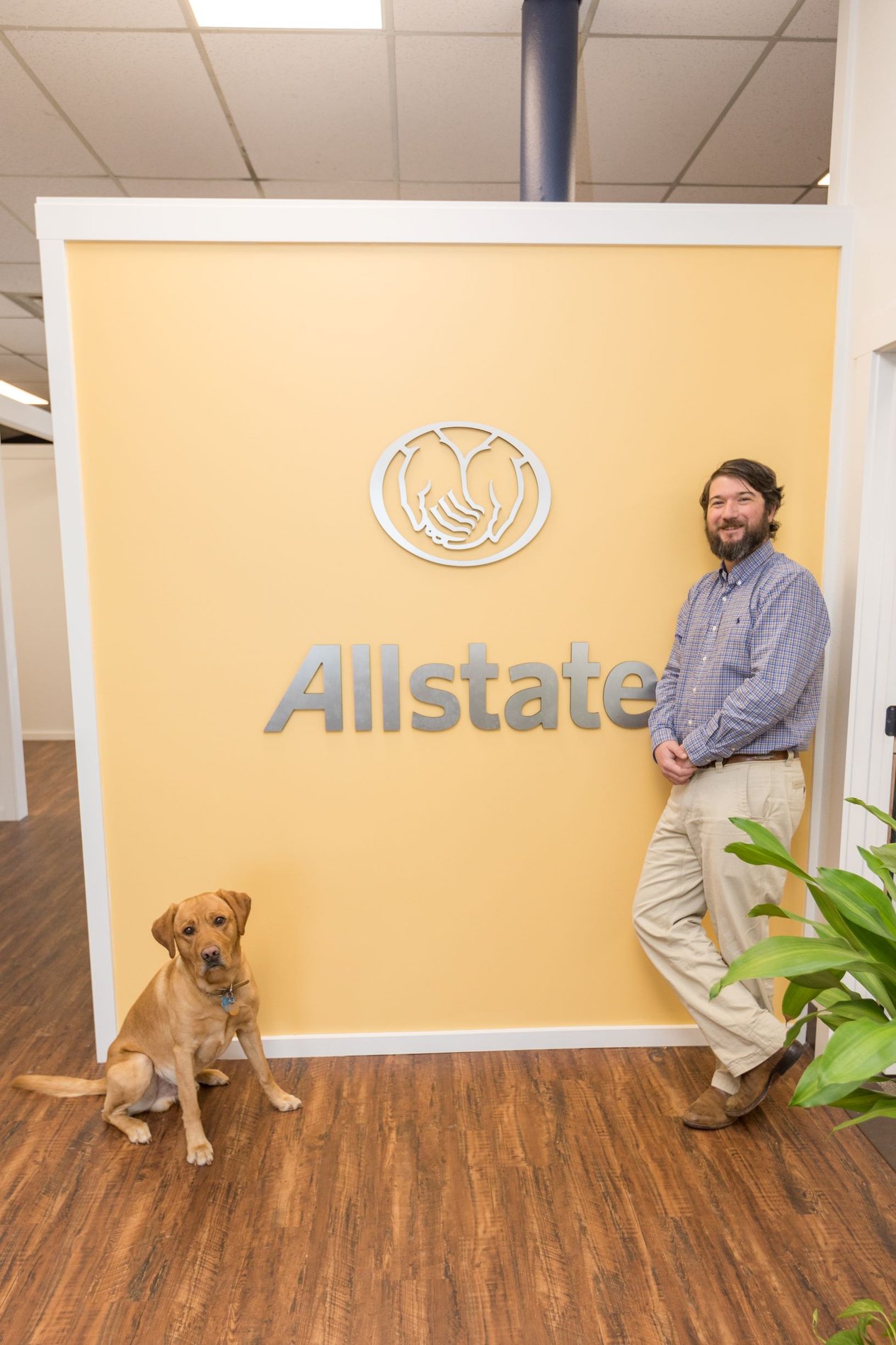 An Agent and his dog