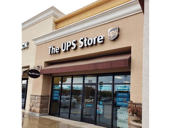 Facade of The UPS Store Fresno
