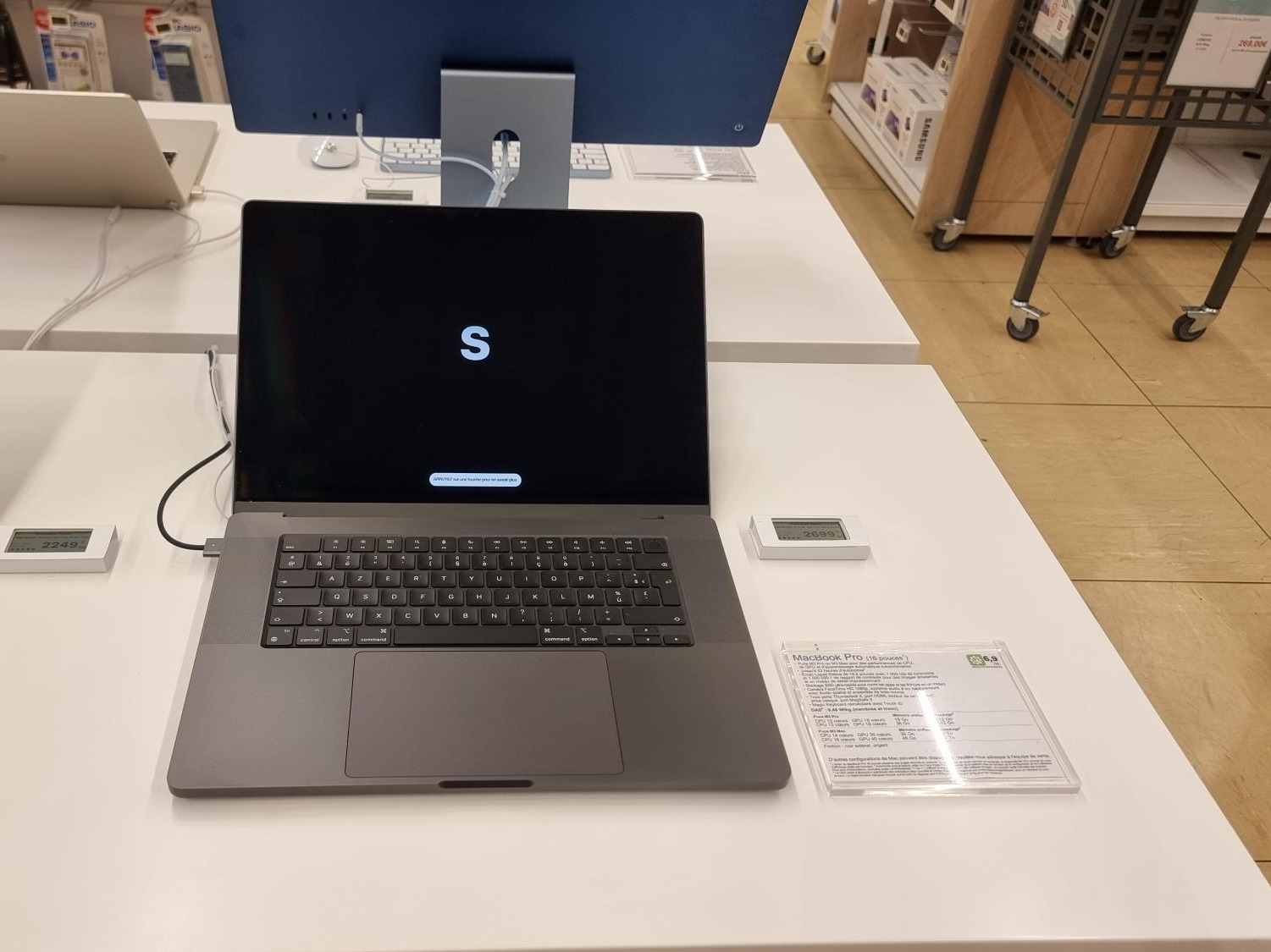 MacBook air, MacBook pro, IMac