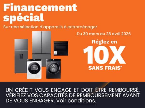 Sélection gros électroménager à Boulanger La Rochelle Angoulins