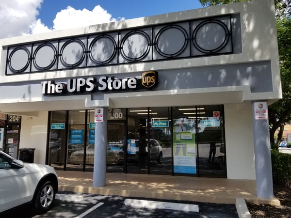 Facade of The UPS Store W Atlantic Ave