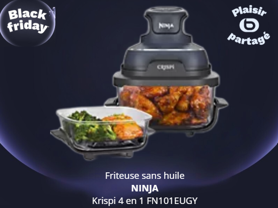 Friteuse ninja en promotion black friday boulanger chambery