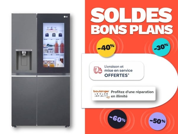 Sélection Réfrigérateurs à Boulanger La Rochelle Angoulins
