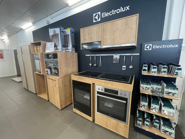 Nuova esposizione Electrolux