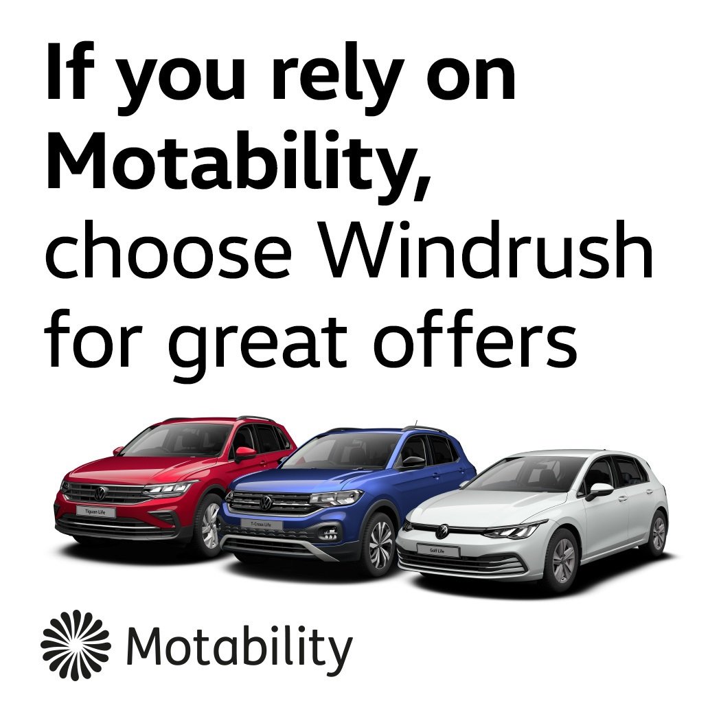 Motability Scheme at Windrush Volkswagen Slough