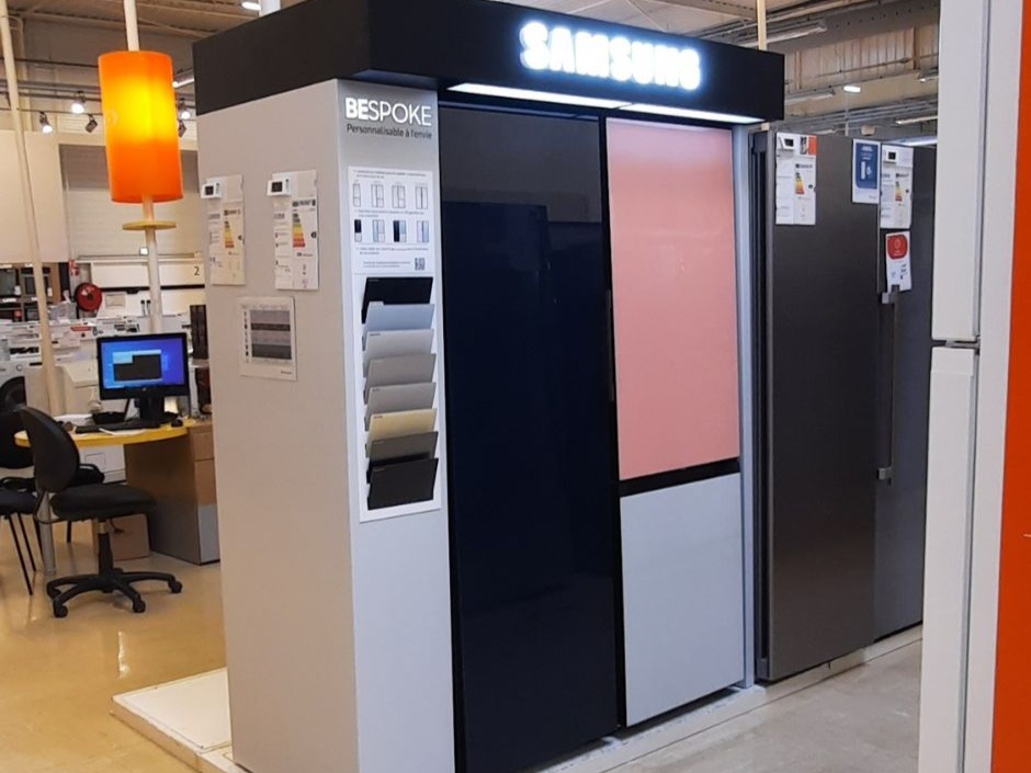 réfrigérateur samsung bespoke dans votre magasin boulanger st quentin fayet